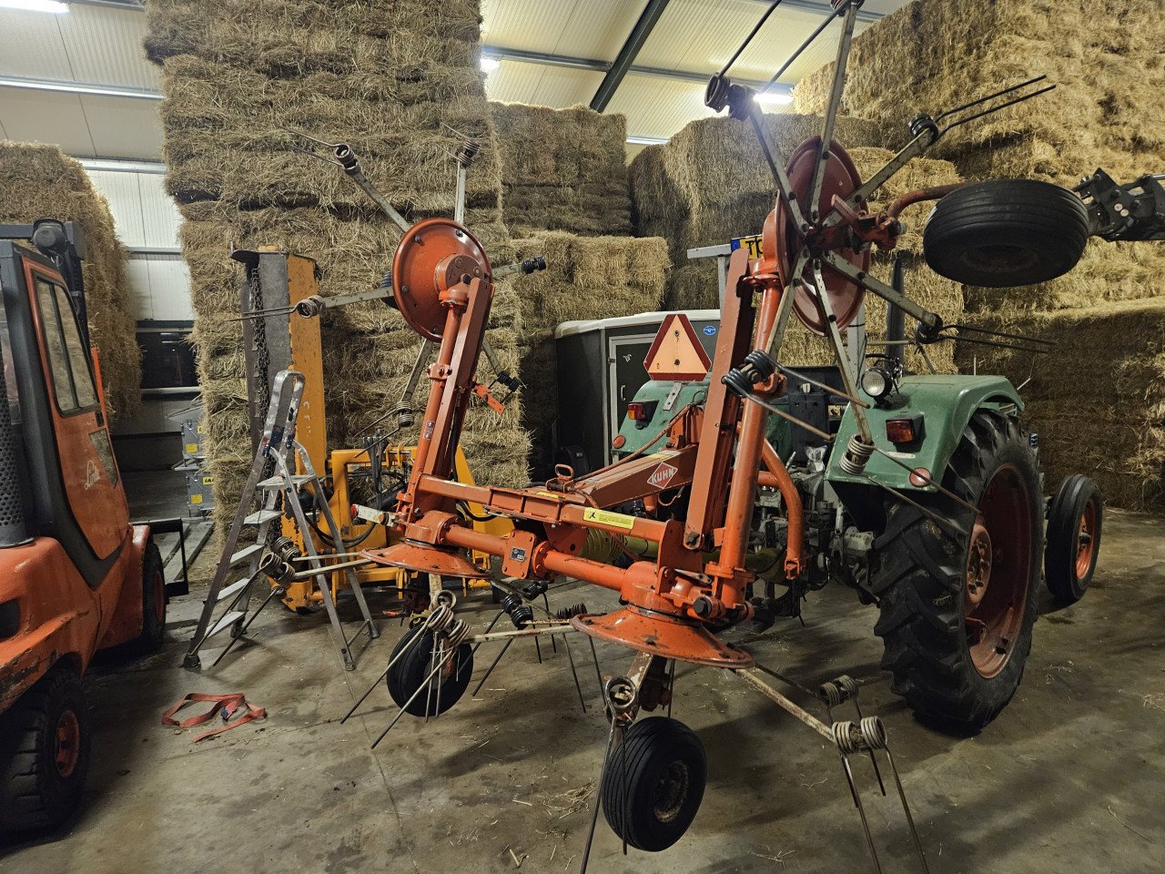 Kuhn gf 5001 hooischudder