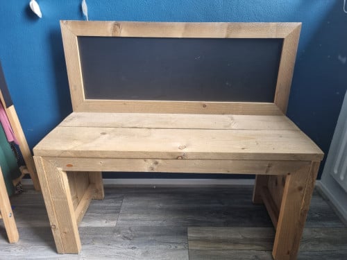 Speeltafel/bureau met krijtbord