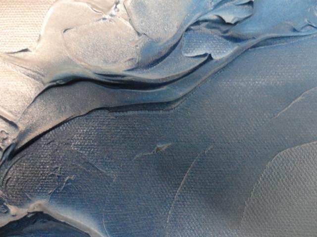 " Blue " Acryl 2 luik, creatie van Jacky Phoenix