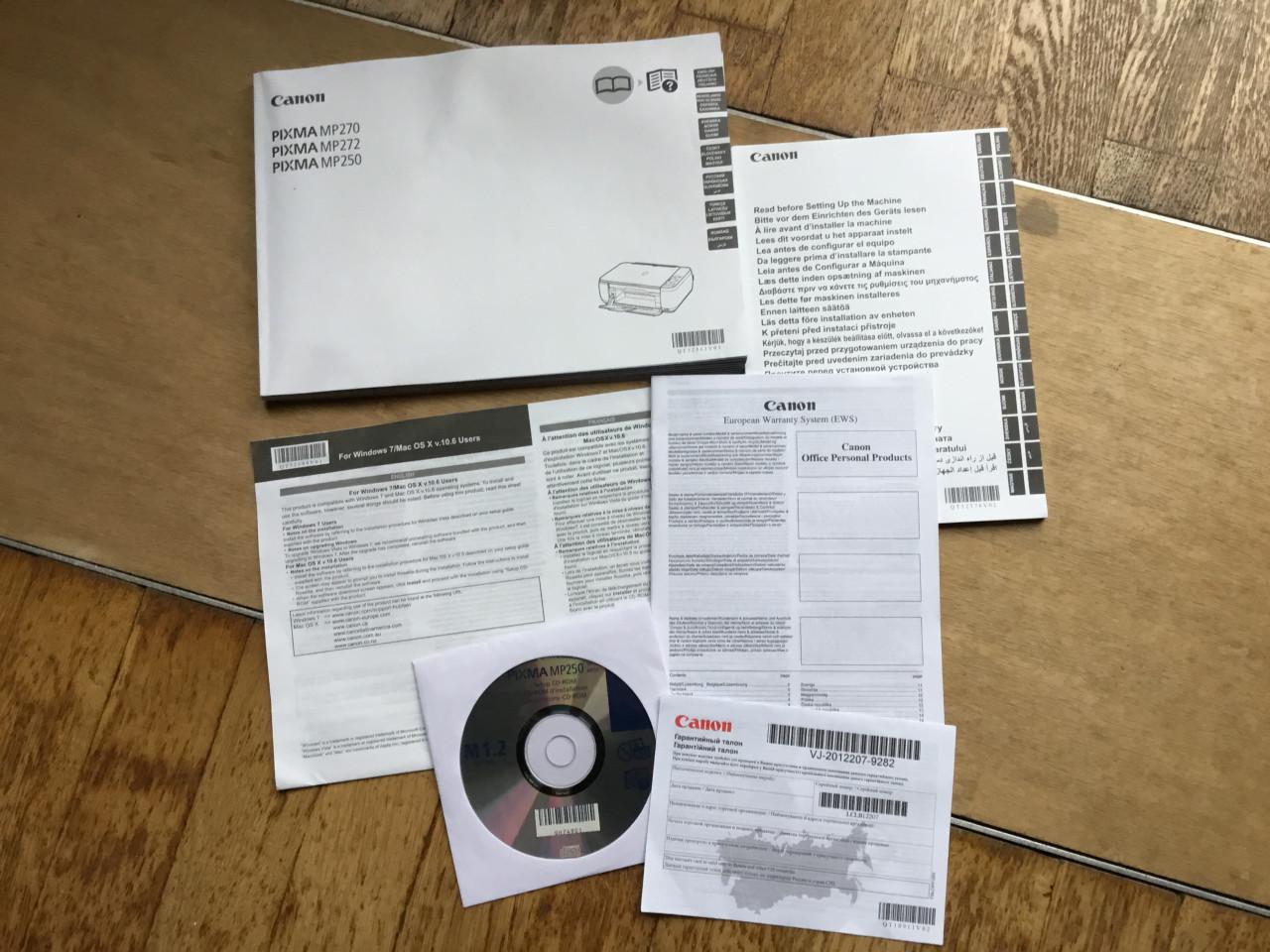 Printer Canon Pixma MP250