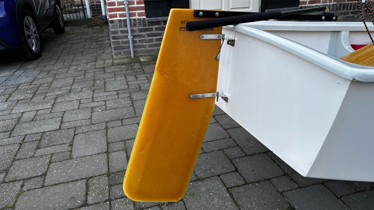 Wedstrijd Optimist met waltrailer + meetbrief