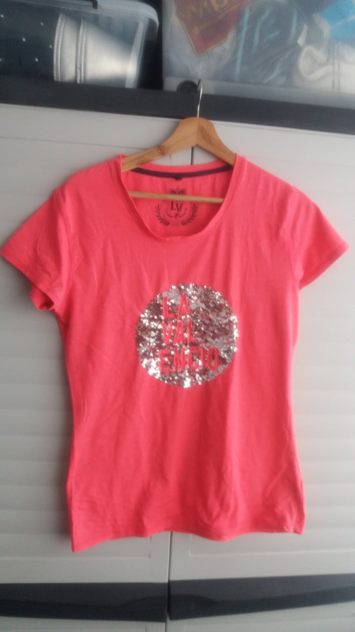 La-Valencio shirt XL roze