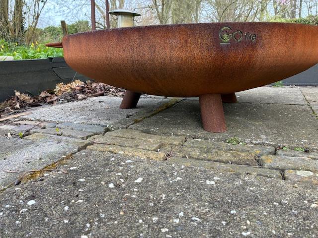 Cortenstaal vuurschaal