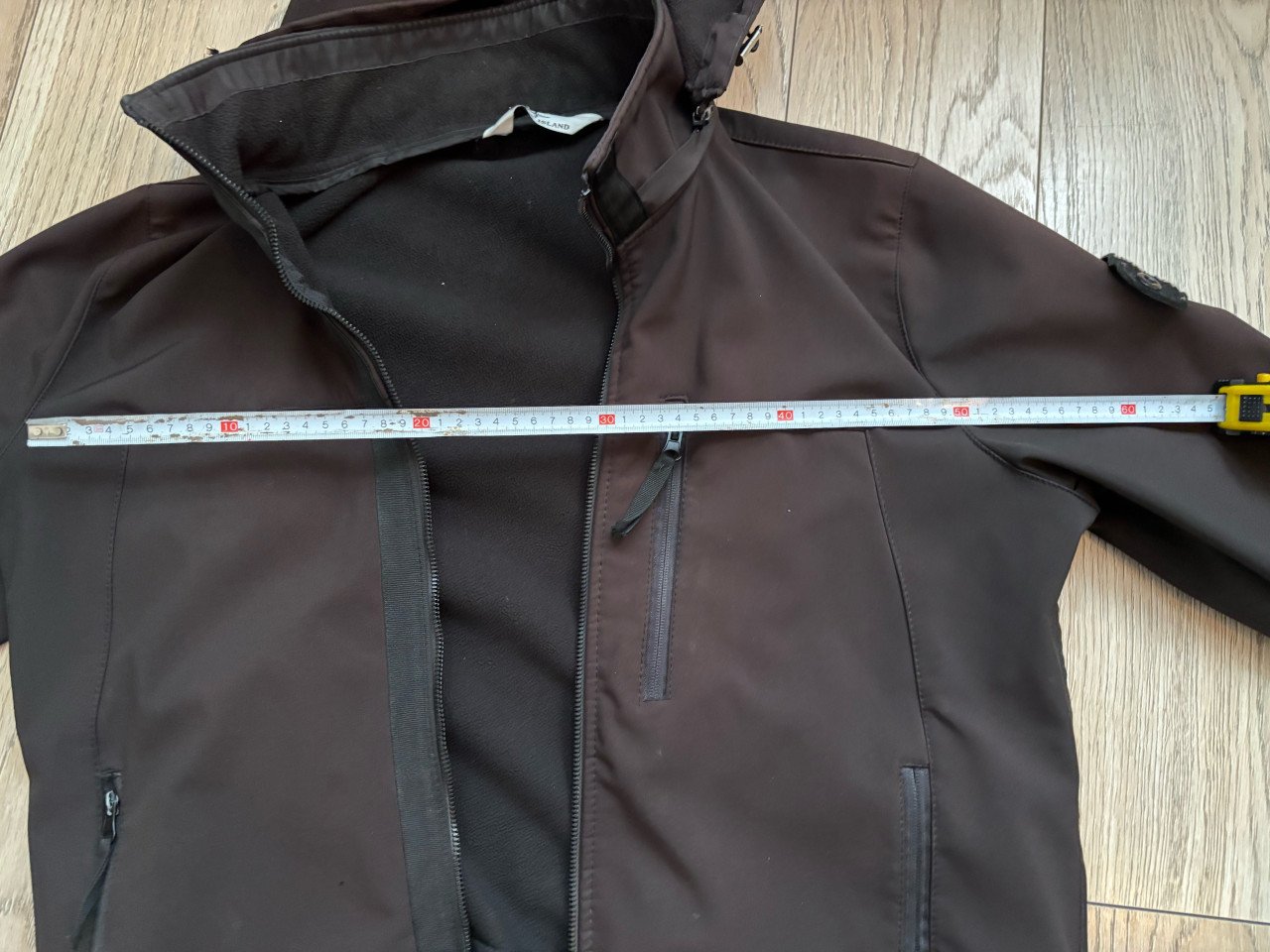 Stone Island jas zwart met capuchon