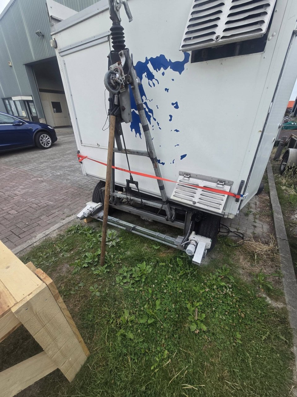 Verkoopwagen evers EKB 2.8  bj 85