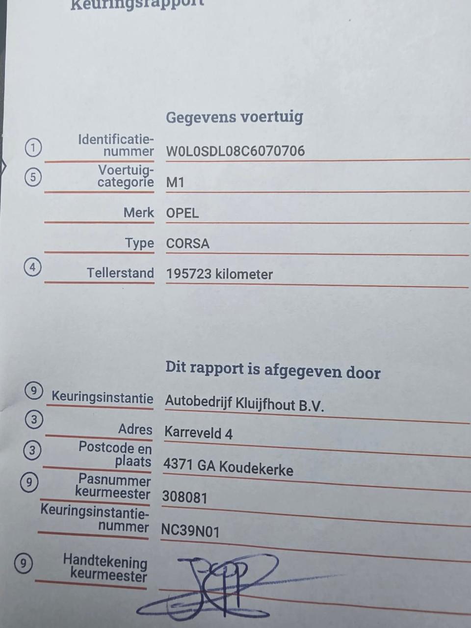 Tekoop zeer mooie Opel Corsa 1.2 16V Bj 2012