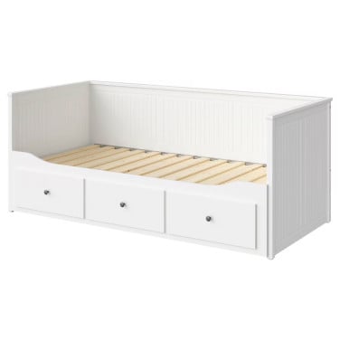 Uitschuifbare bedbank Ikea model Hemnes