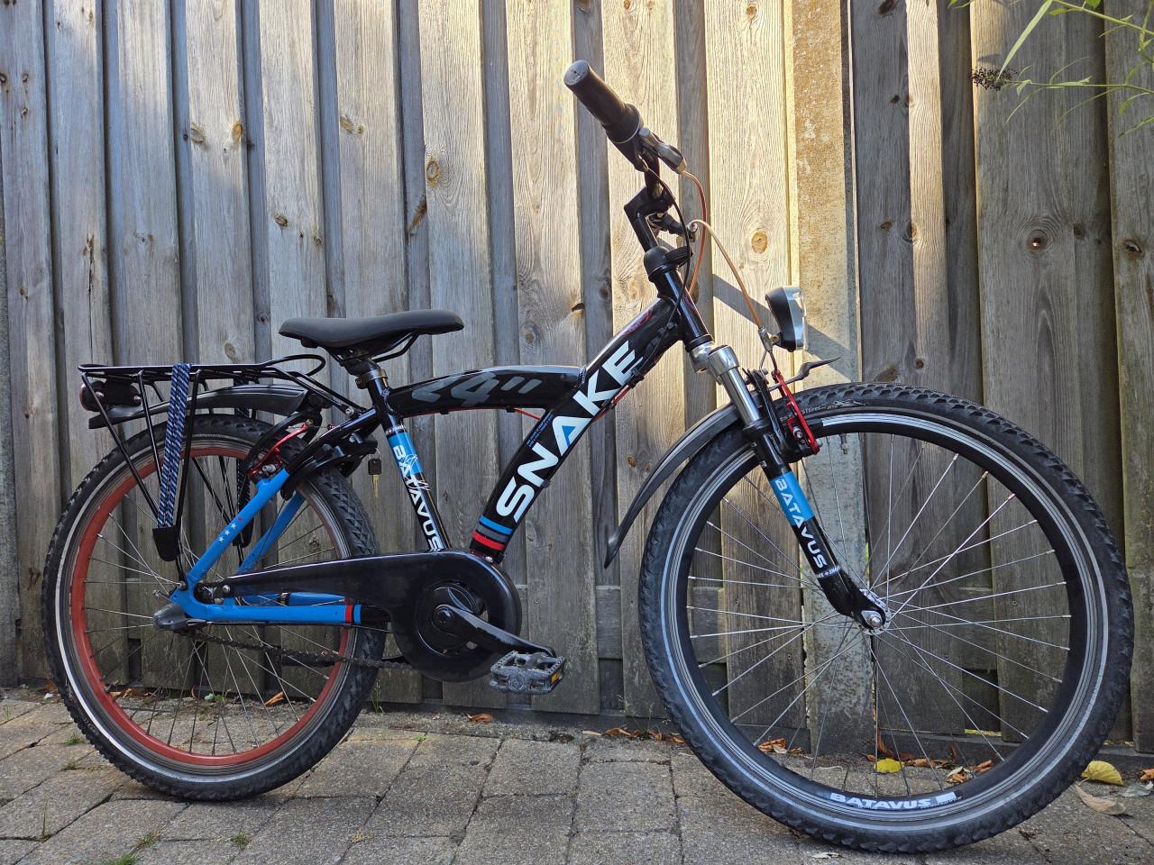 Batavus Snake 24 inch met 3 versnellingen