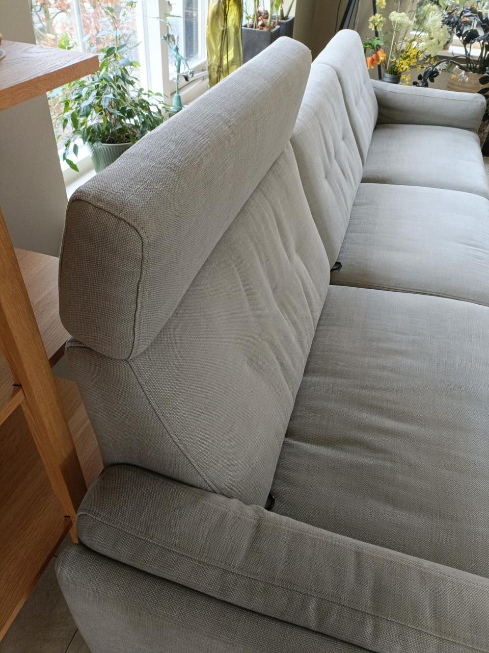 Rolf Benz hoekbank, verstelbaar