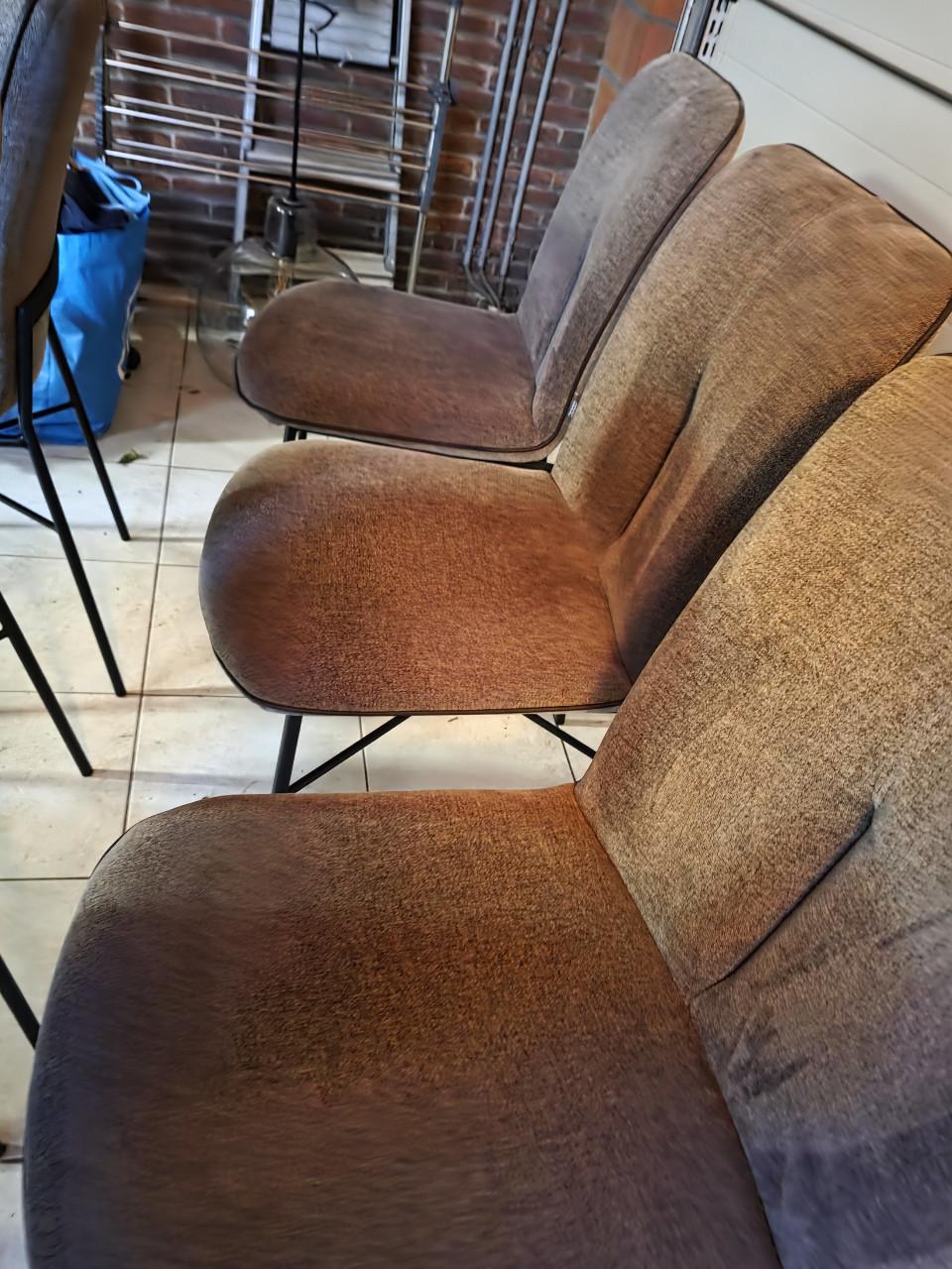 6x Xooon Quint eetkamerstoelen Antraciet