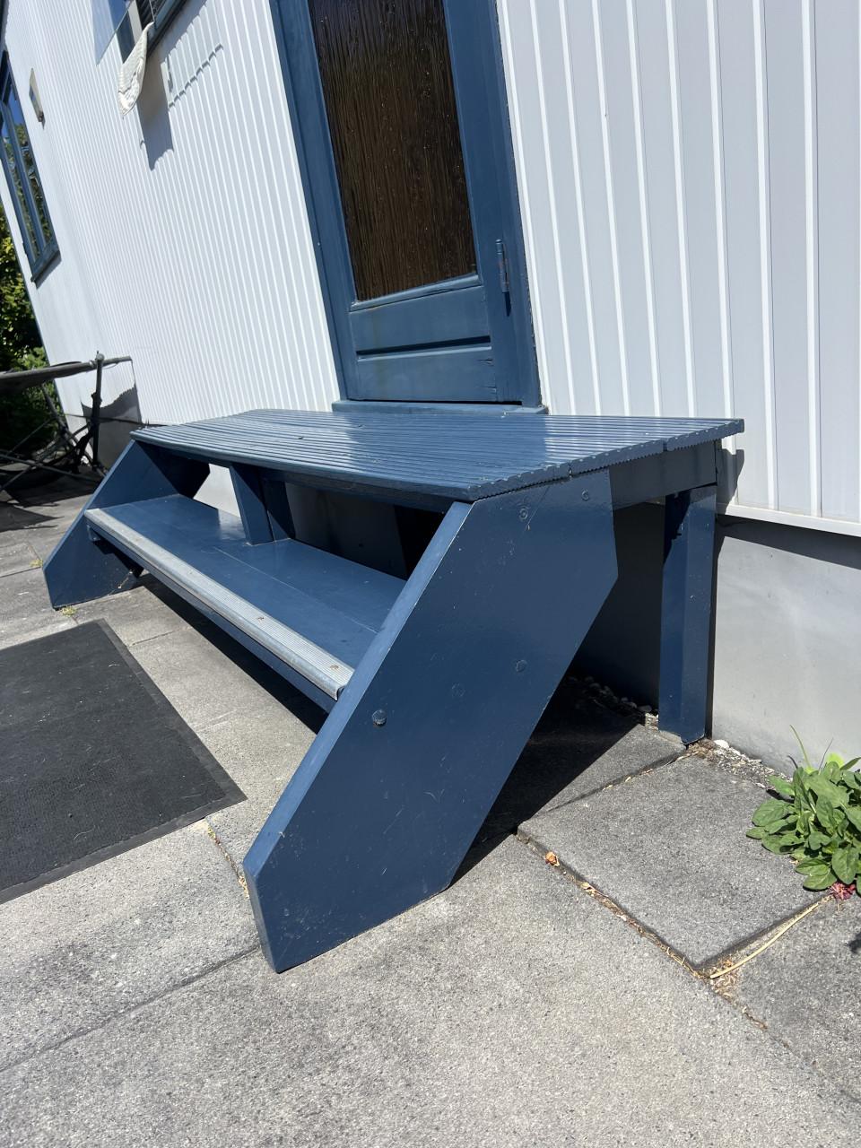 Trap voor caravan