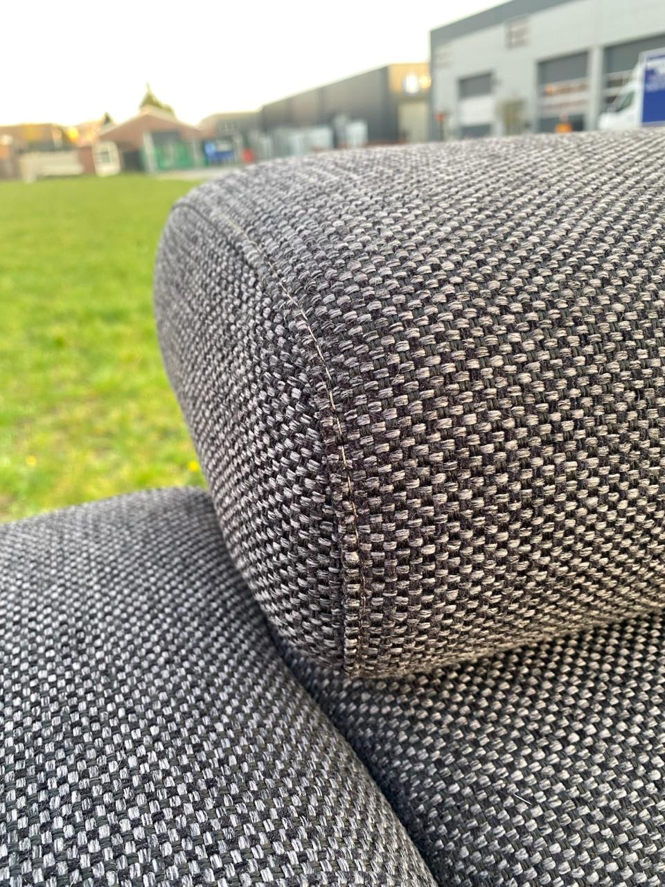 Montèl Donkergrijze Stoffen Bankstel– Gratis Levering NL