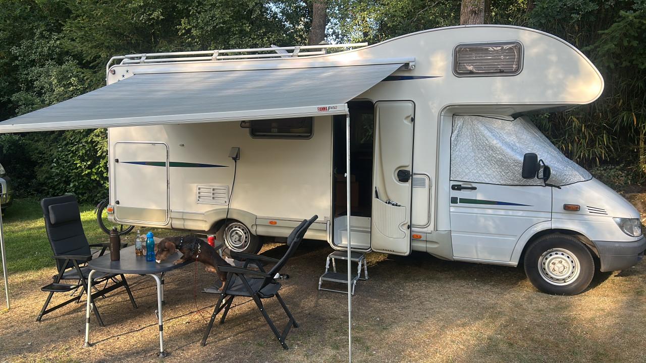 Mercedes sprinter camper alkoof 6 pers.
