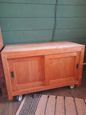 Teak houten tv meubel