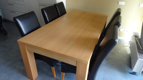 Eethoek +6 stoelen