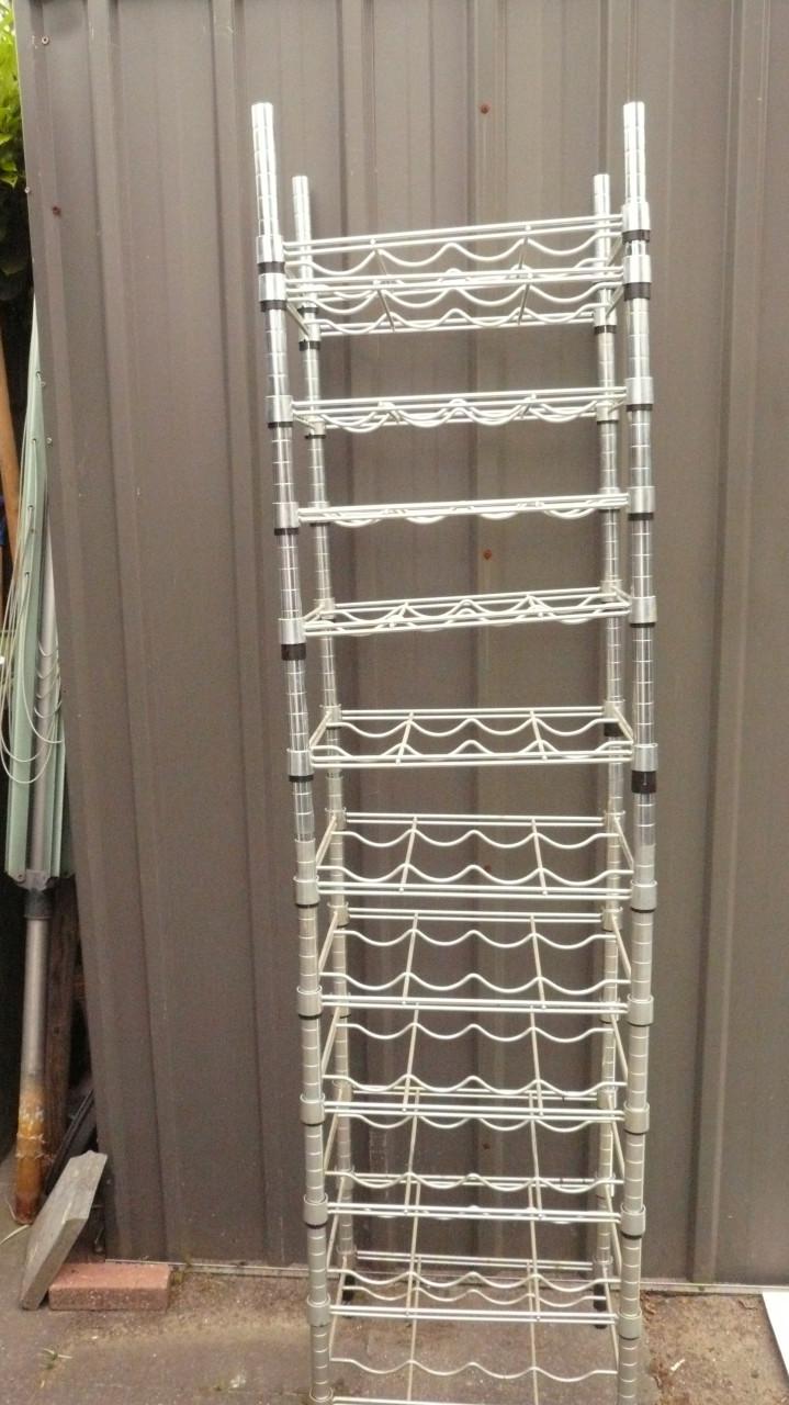 Wijnrek voor 48 flessen als nieuw van Ikea