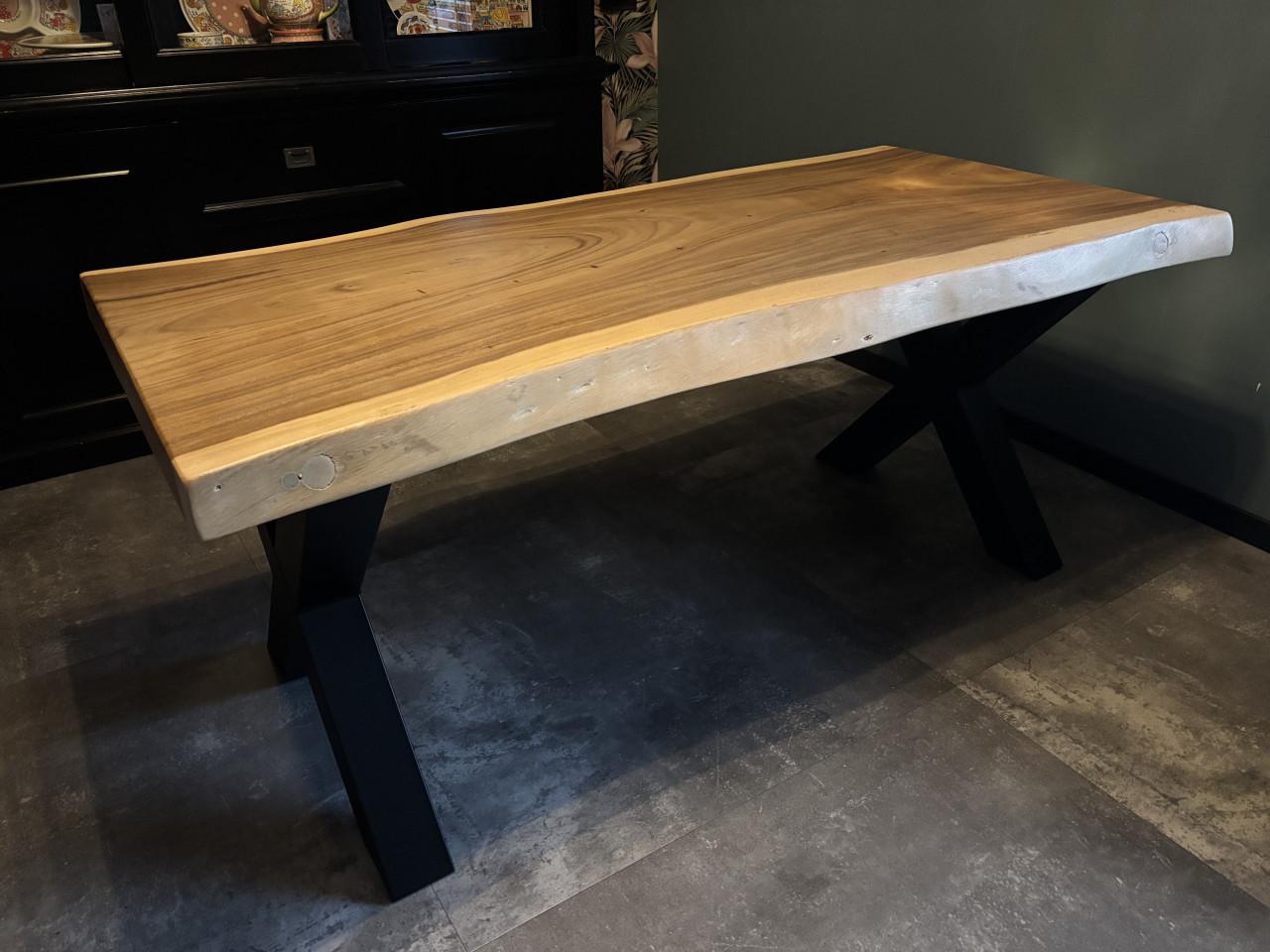 Boomstam tafel suar 180x 80