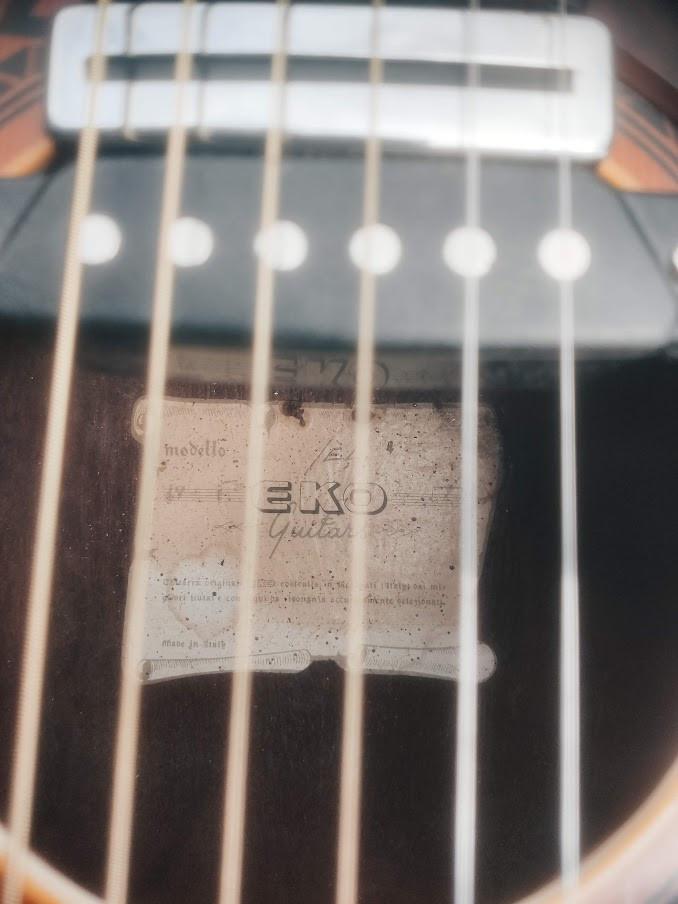 Vintage gitaar in topconditie.
