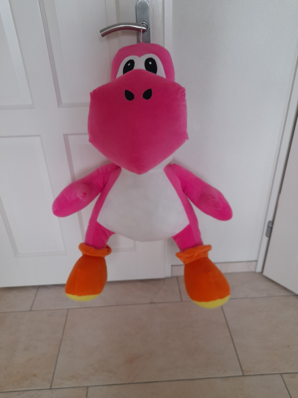 Grote Roze Knuffel 85 x60 cm ( z.g.a.n.)