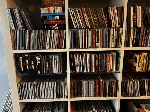 Collectie cd’s (circa 600 stuks)