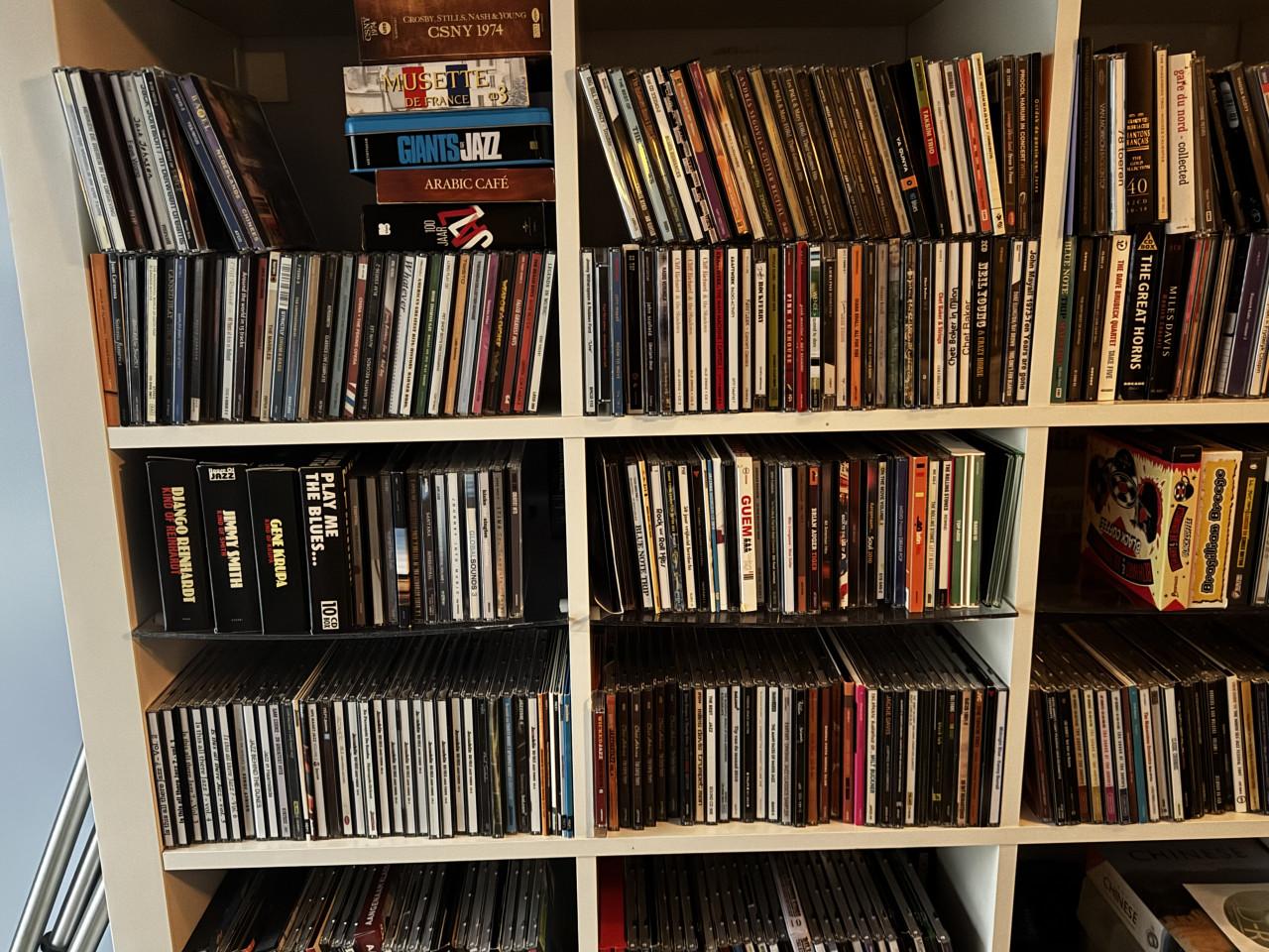Collectie cd’s (circa 600 stuks)
