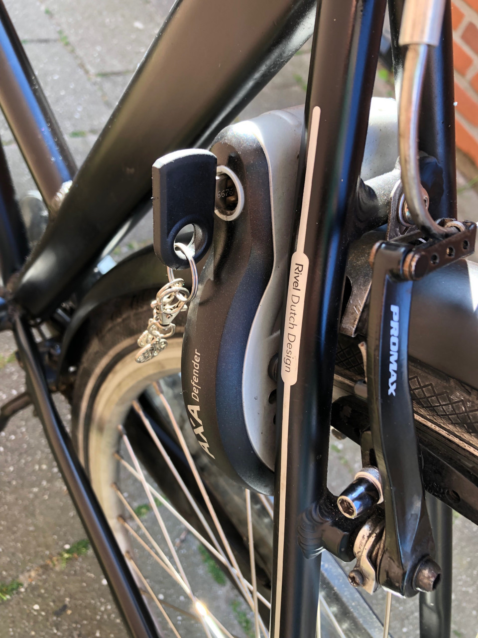 Nette damesfiets.
