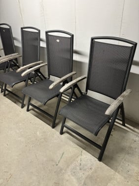 4 hartman stoelen incl. kussens