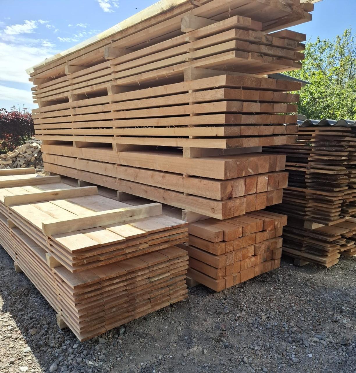 Douglas, Balken, palen, planken