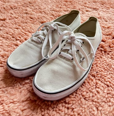 Vans authentic lichtgrijs/beige maat 41