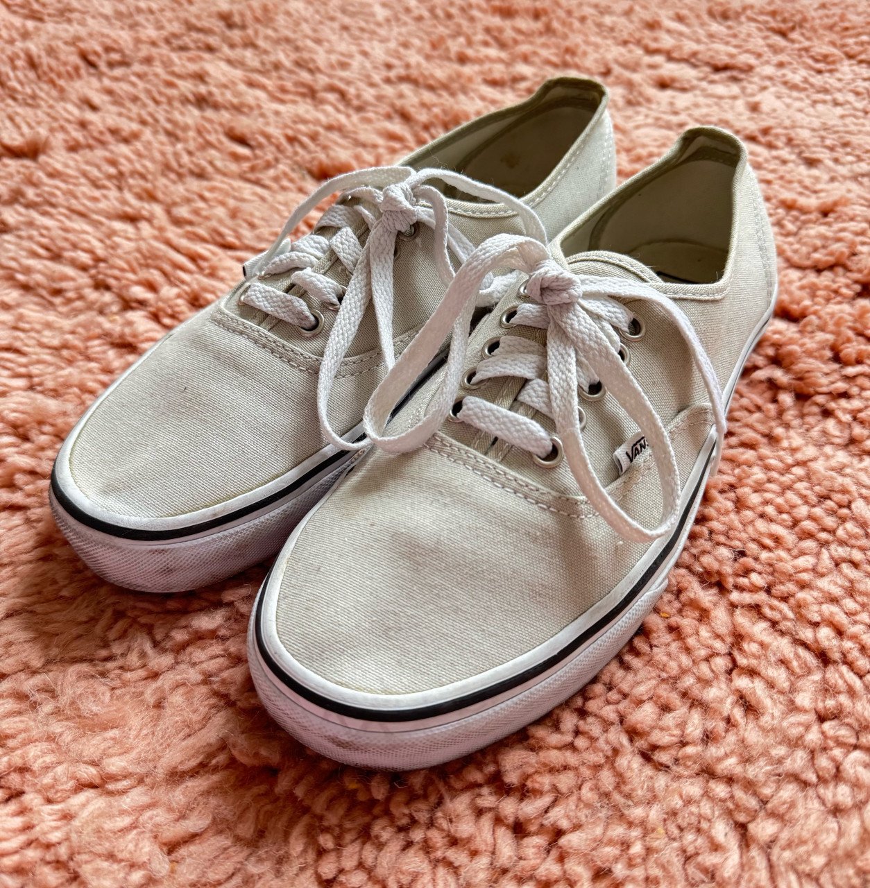 Vans authentic lichtgrijs/beige maat 41
