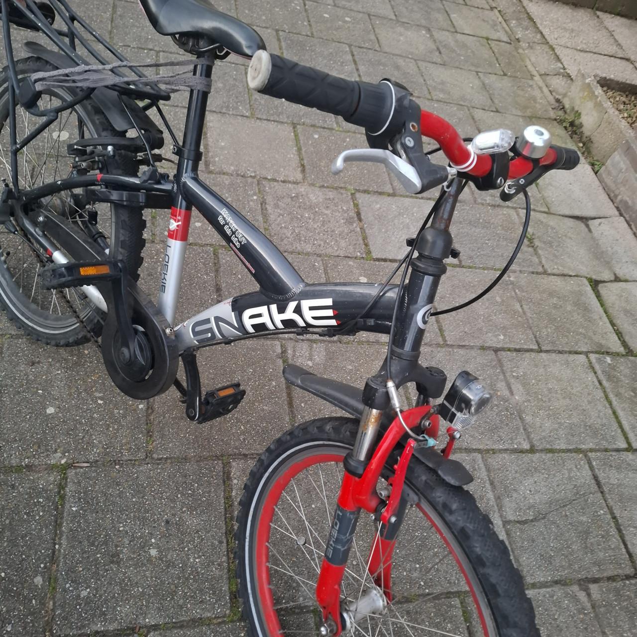 Stoere snake jongensfiets 20 inch