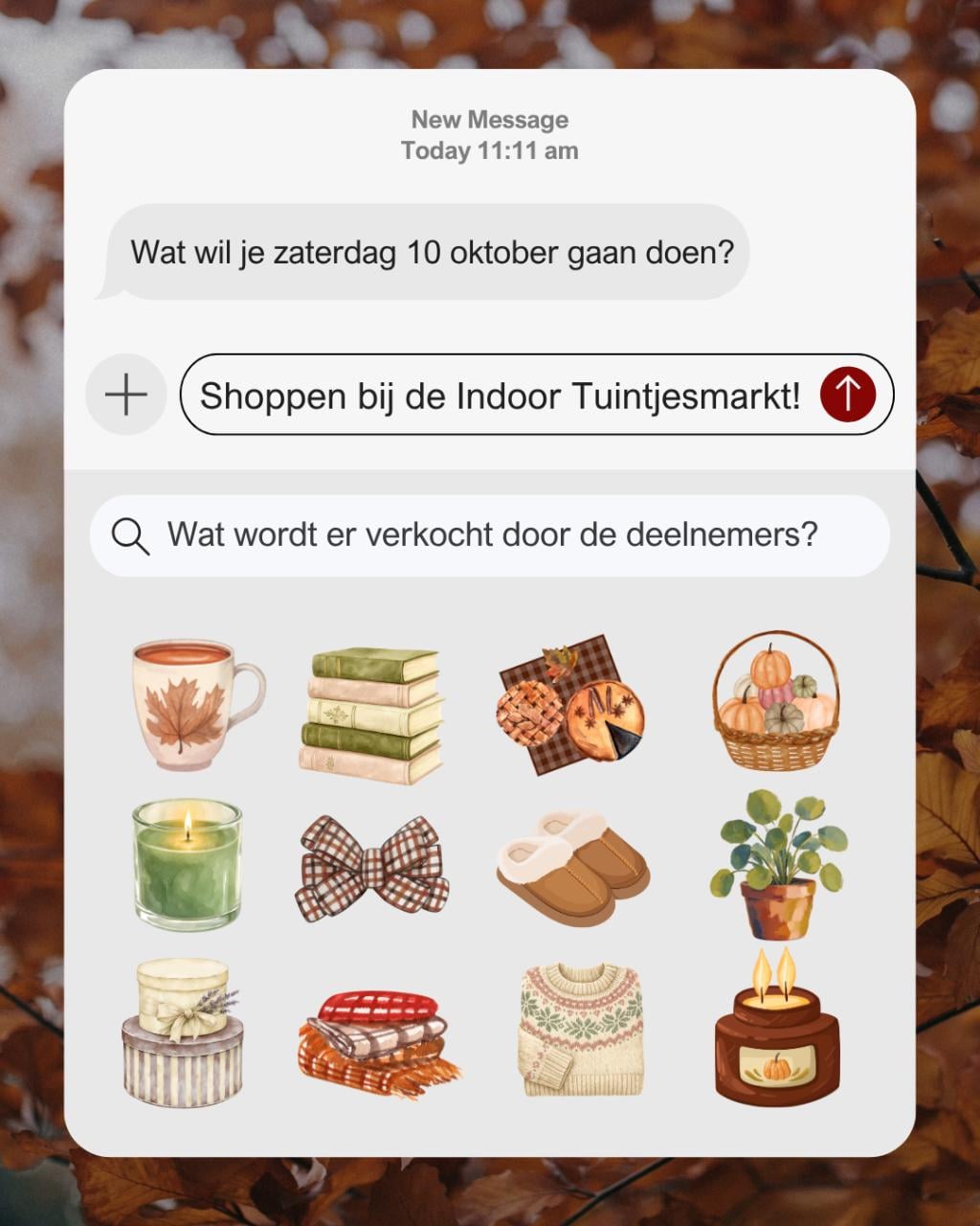 Indoor Tuintjesmarkt