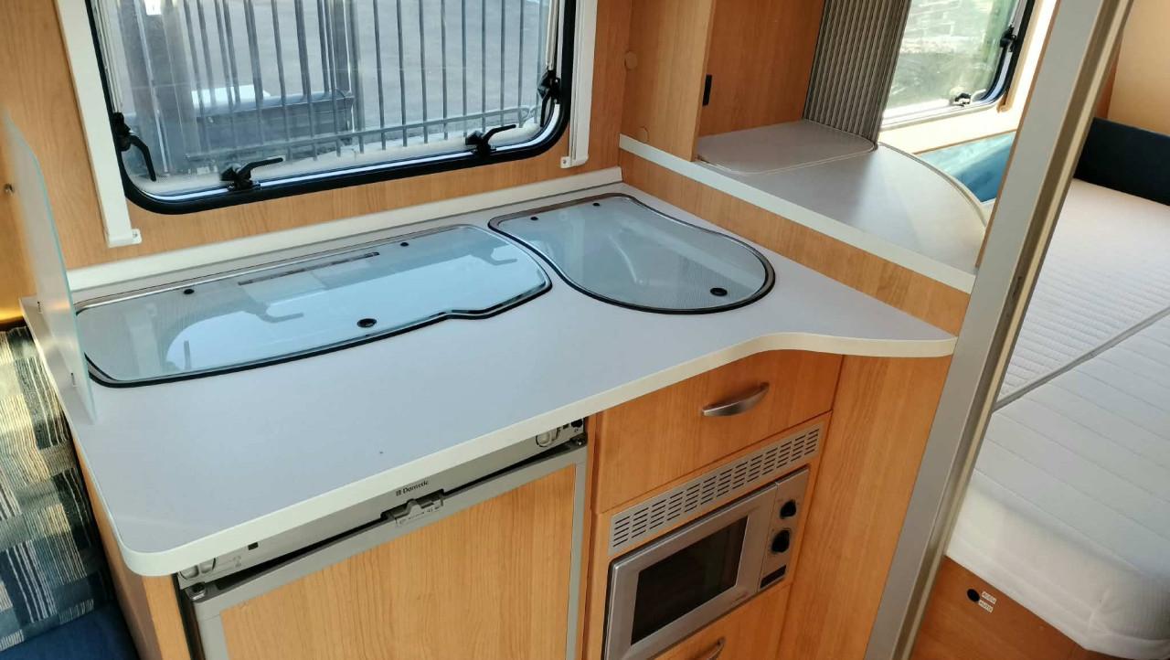 KNAUS Sport premiumline met voortent en mover