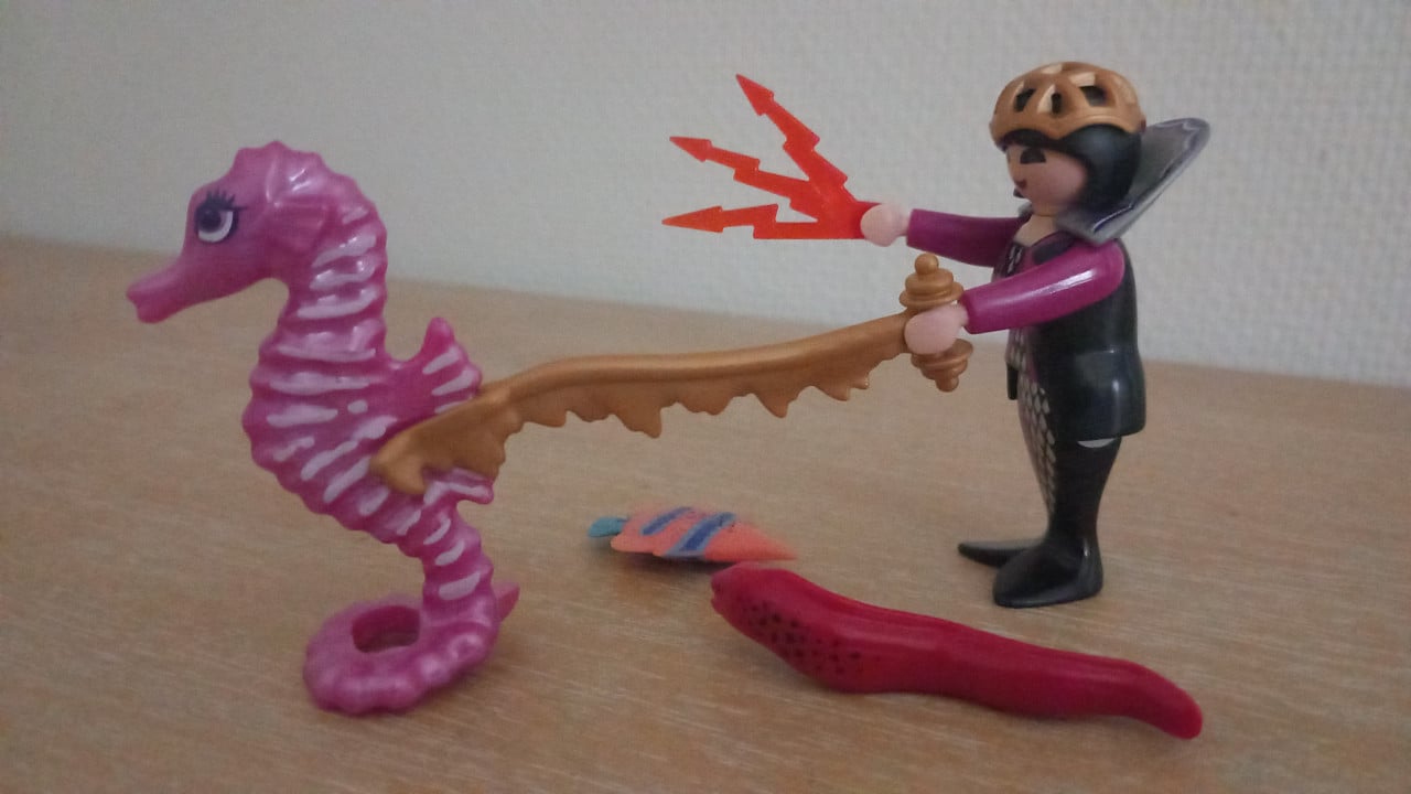 Playmobil zeemeermin met zeepaardje setnr4816