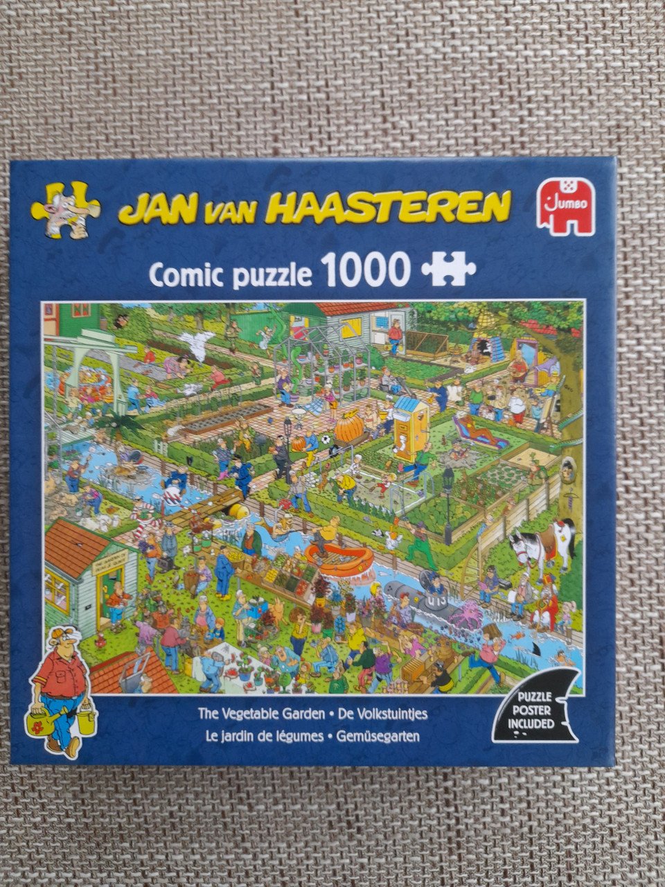 Jan van Haasteren De Volkstuintje ( nieuw )