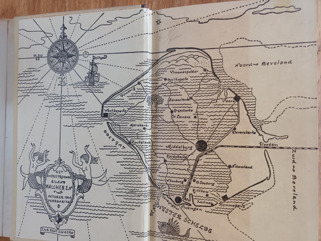 Het verjaagde water 1e druk 1947 A. den Doolaard
