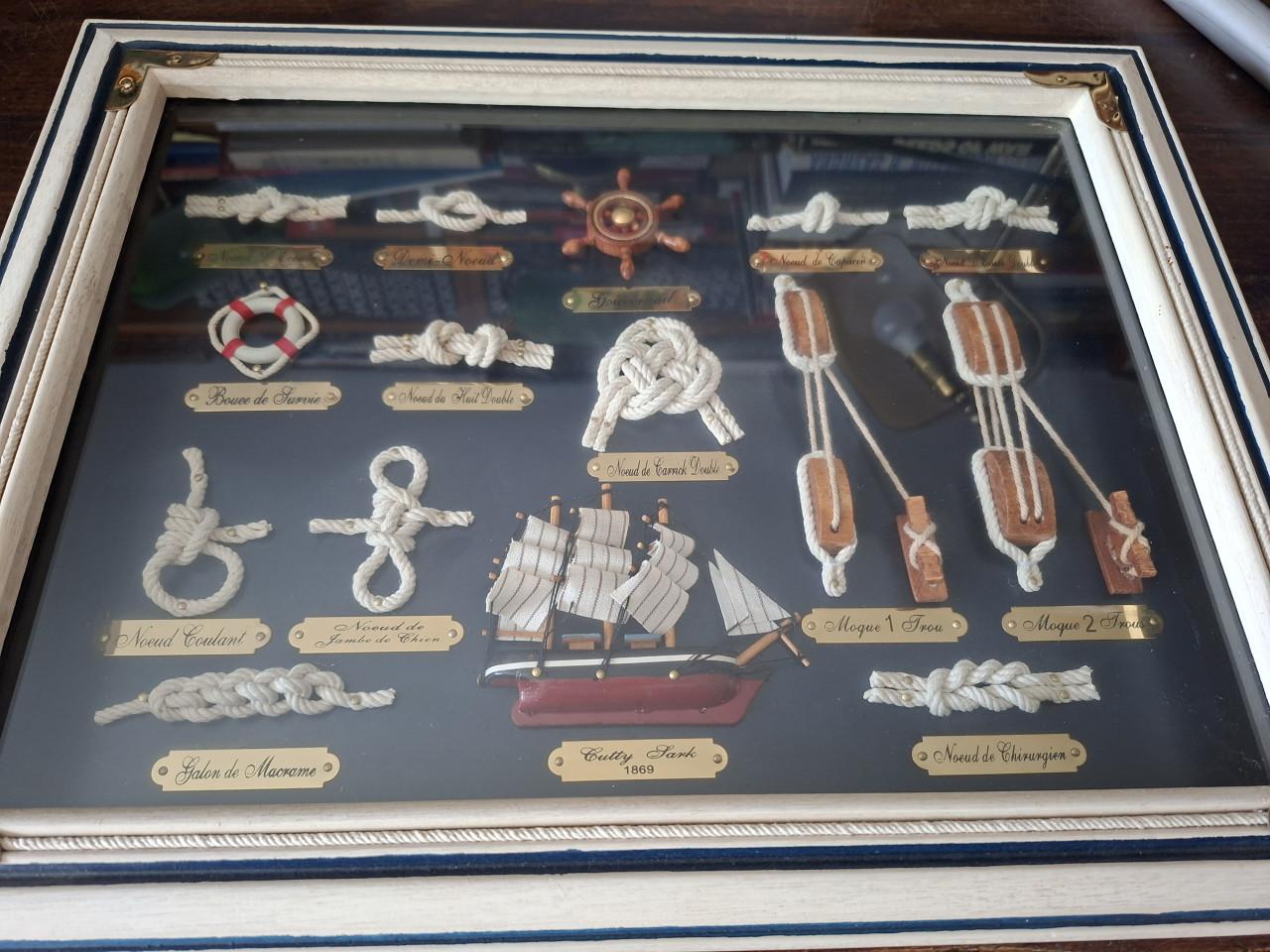 Diorama knopenbord Cutty Shark