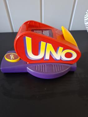 Uno kaartspel met automaat