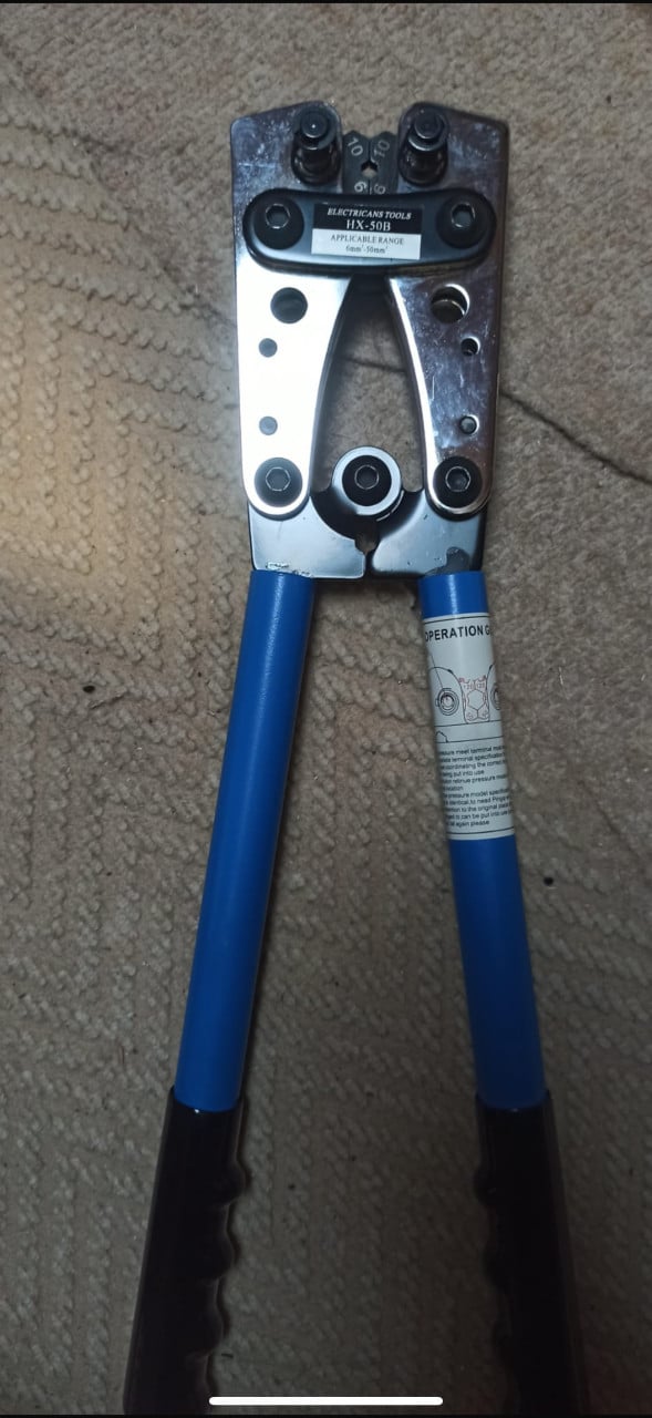 Draadklem krimp  gereedschap