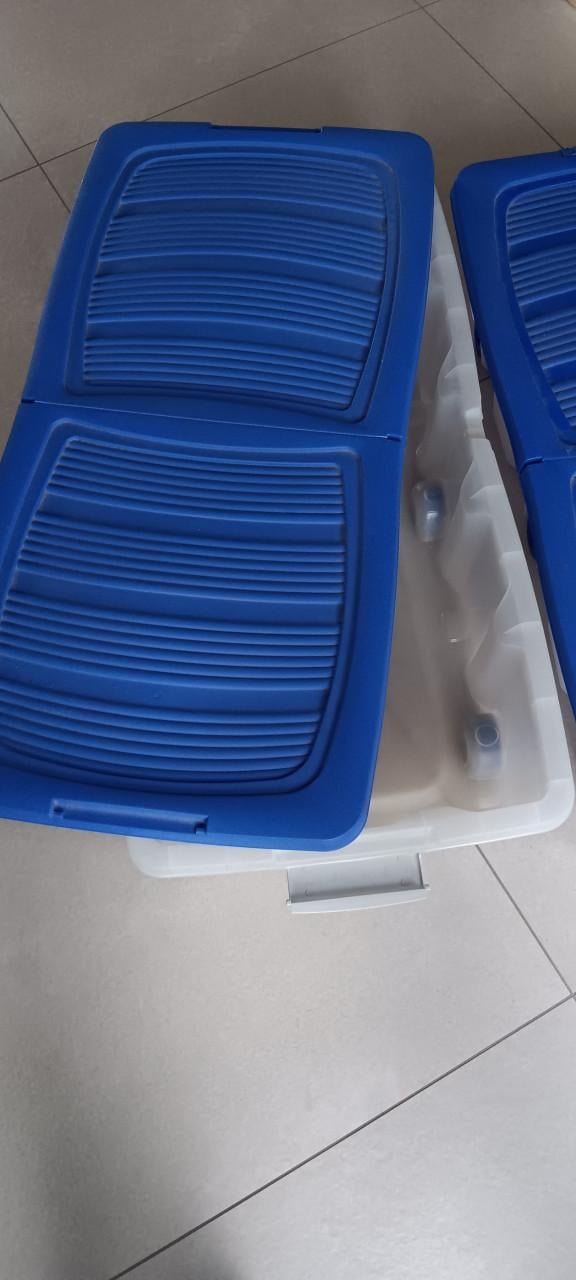 ROLCONTAINERS voor onder bed