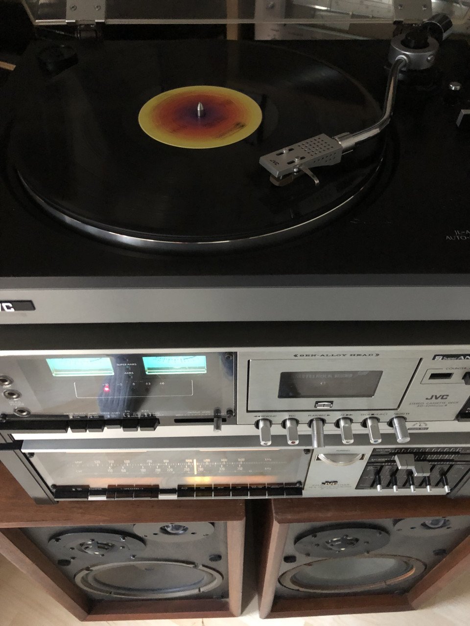 Werkelijk schitterende stereo set, dit is echte kwaliteit.