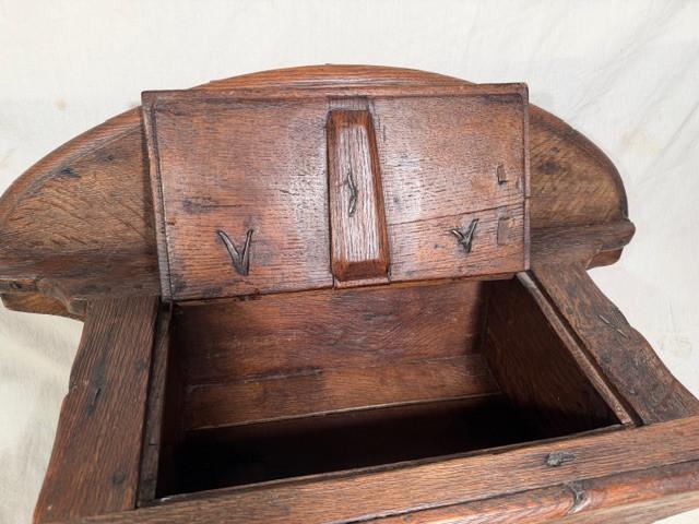 Koetsierbankje 17de eeuws /bankje.