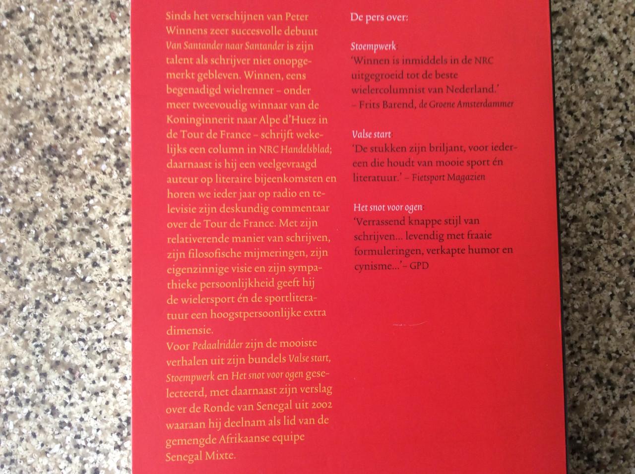 3 boekjes van: Thomas Dekker, Jeroen Willaert en Peter Winnen.