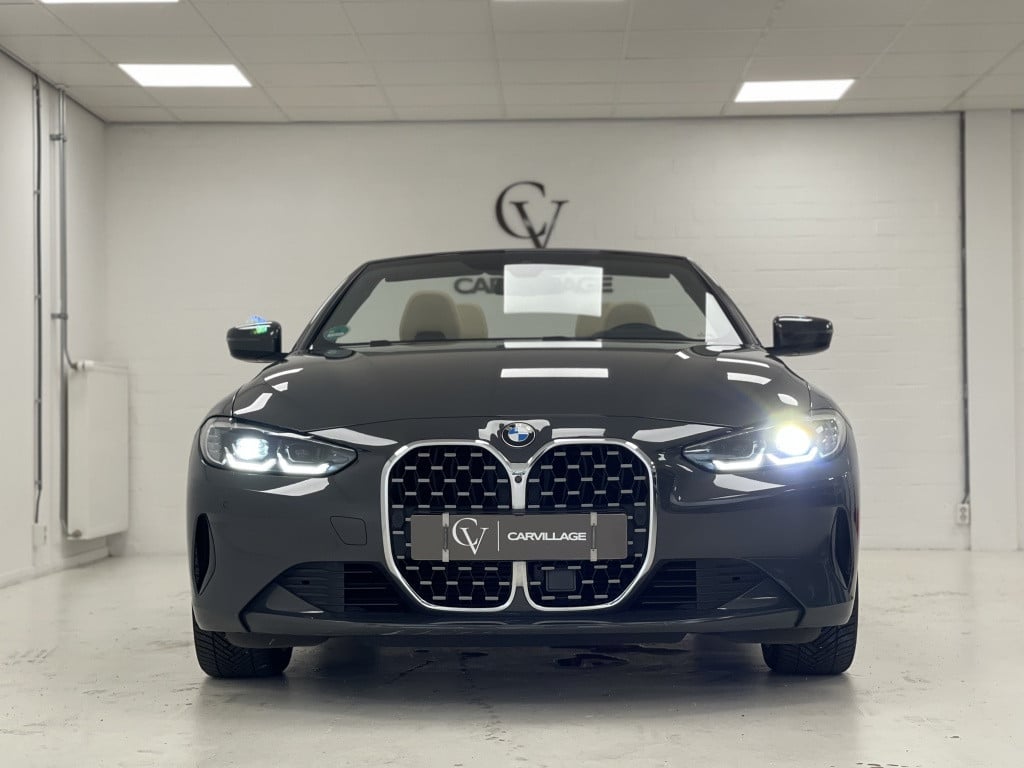 BMW 4 Serie cabrio 420i high executive individual | dravitgrau | nekverwarm
