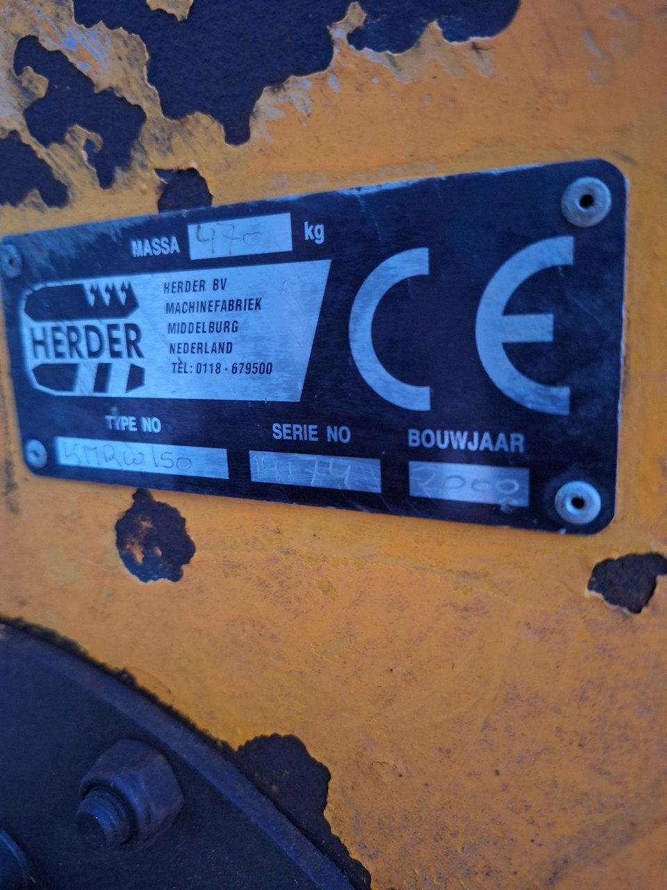 Herder klepelmaaier
