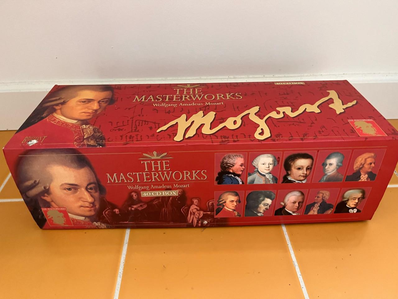 CD-box Mozart en Beethoven (40 stuks per box)