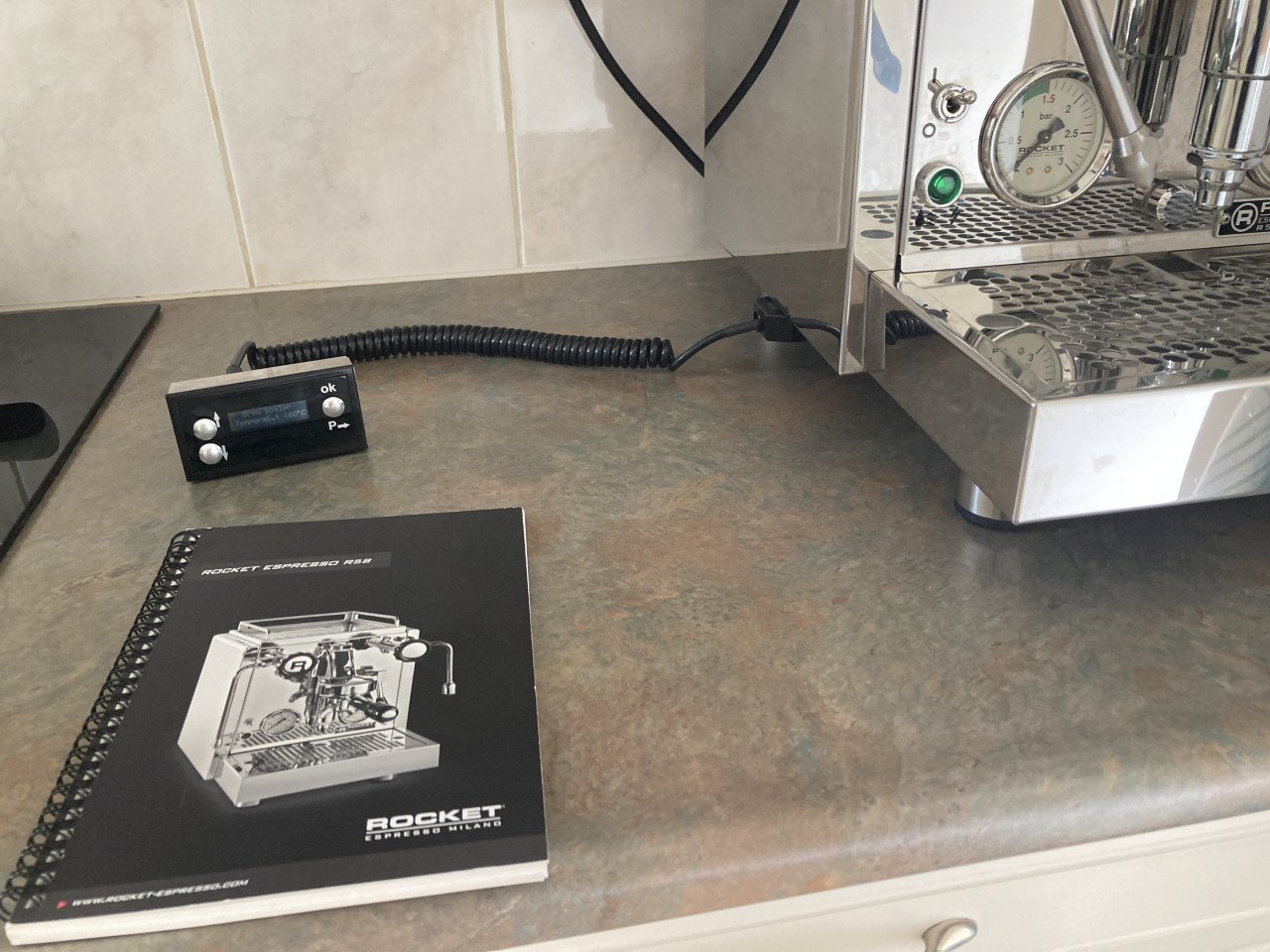Rocket R58 (V2) espressomachine met dubbele boiler en PID