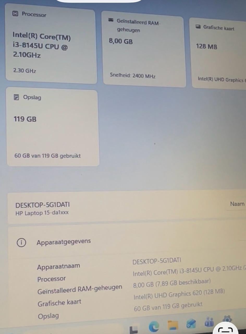 HP laptop