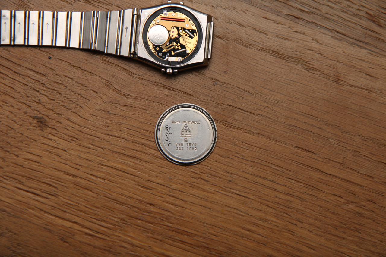 Vintage Omega Constelation (staal, zwarte wijzerplaat 32mm)