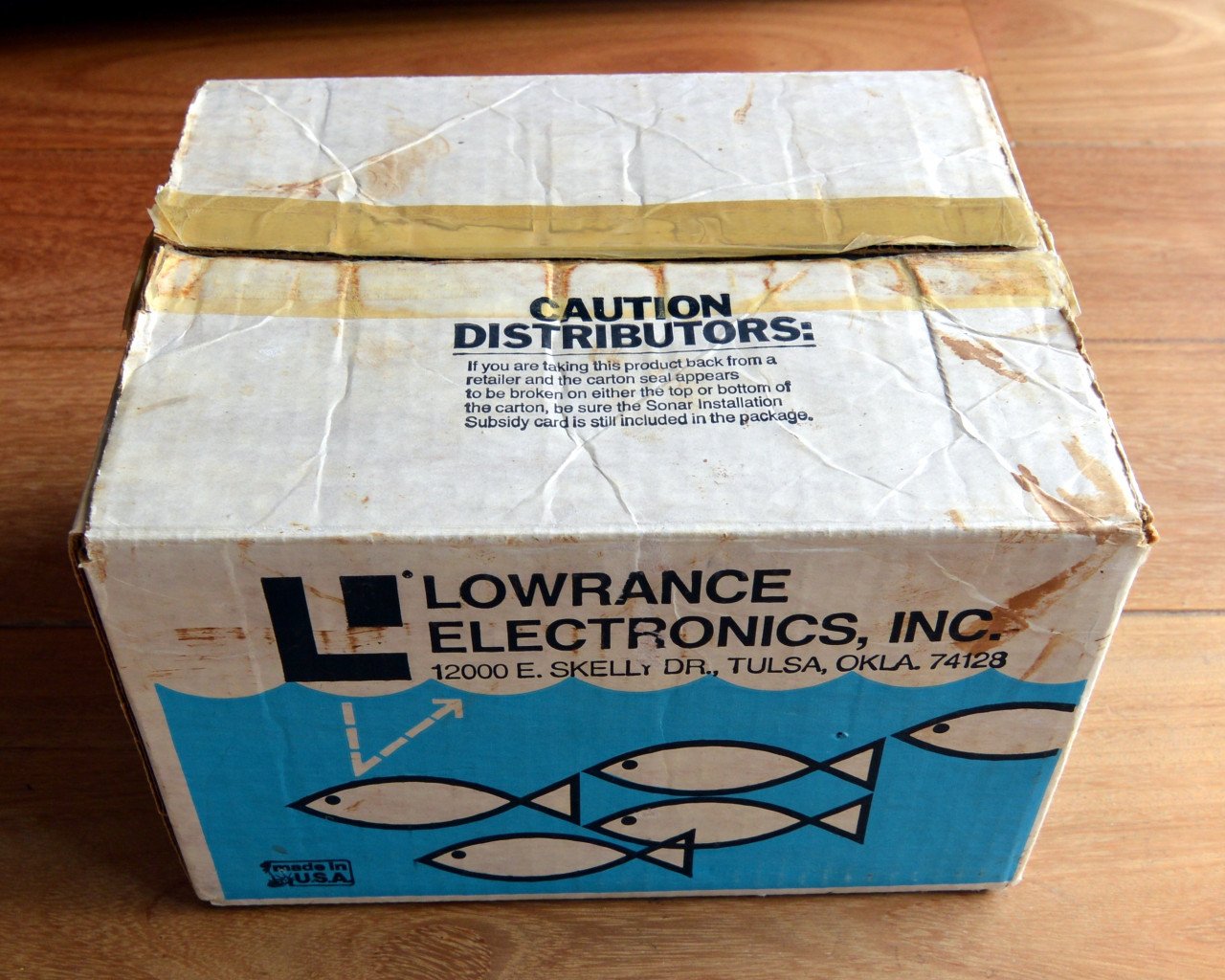[Visvinder, overcompleet] LOWRANCE X-4 LCG Recorder